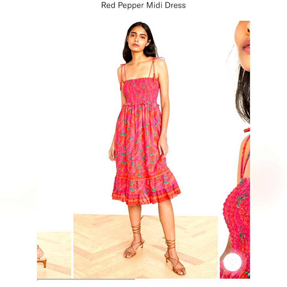 Farm Rio red pepper dress! So fun!